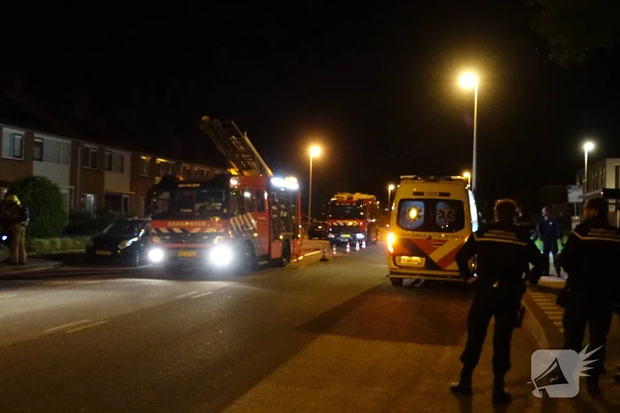 Schuur gaat in vlammen op