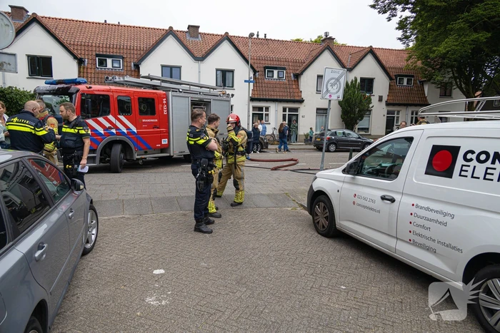 Brand in woning snel onder controle