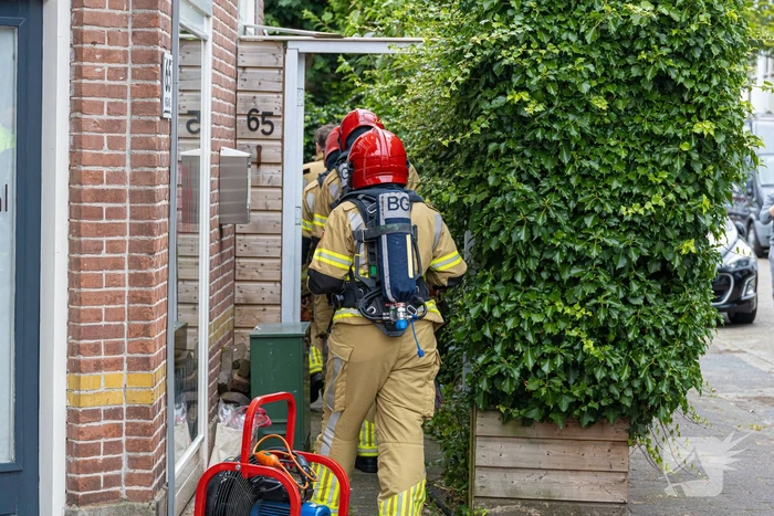 Brand in woning snel onder controle