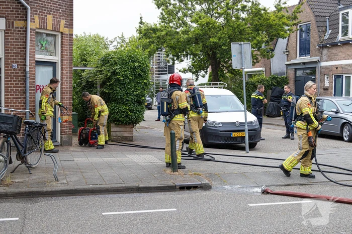 Brand in woning snel onder controle