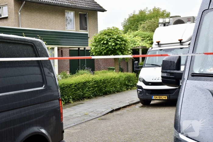 Overleden persoon aangetroffen, vermoedelijk niet natuurlijke doodsoorzaak