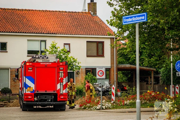 Gaslekkage door werkzaamheden