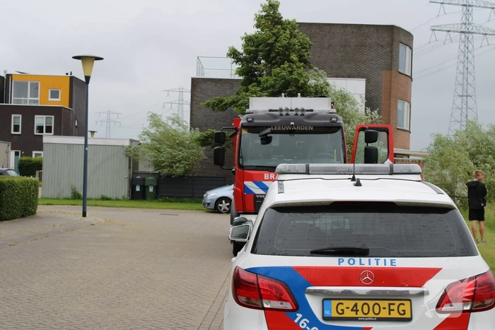 Persoon valt in water na ontploffing accu