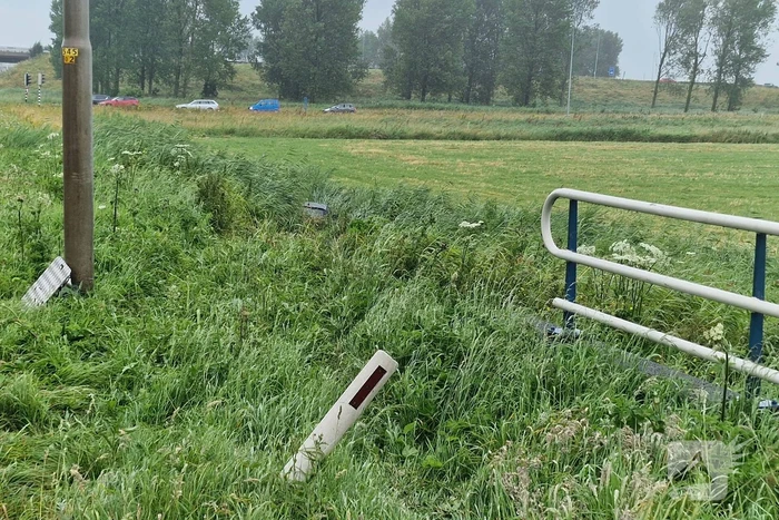 Automobilist ontkomt aan erge afloop bij ongeval