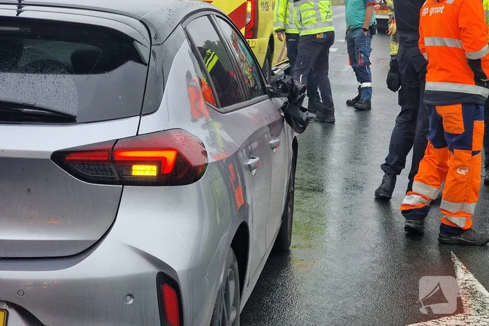 Automobilist ontkomt aan erge afloop bij ongeval