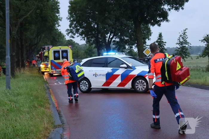 Traumateam ingezet bij ongeval