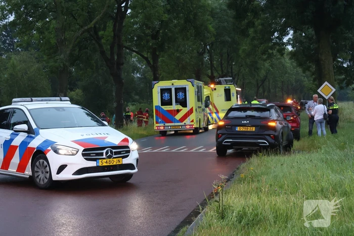 Traumateam ingezet bij ongeval