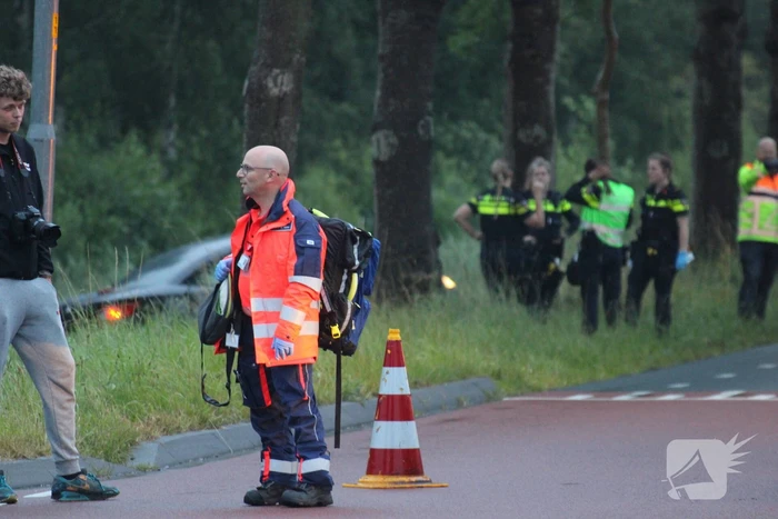 Traumateam ingezet bij ongeval