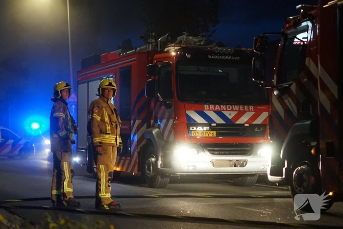Brandweer blust brand woning van wethouder Faouzi Achbar