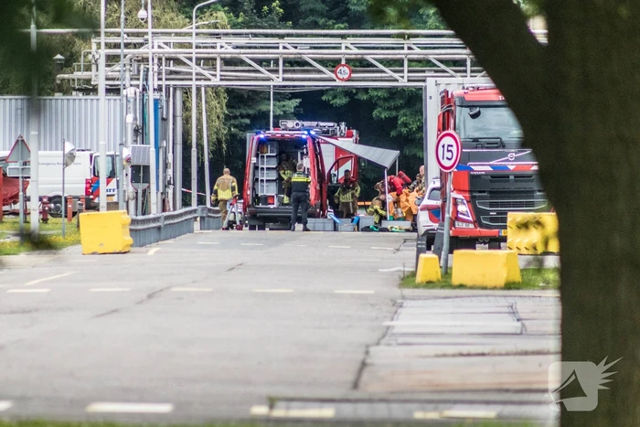 Specialistische brandweer teams ingezet voor incident met gevaarlijke stof