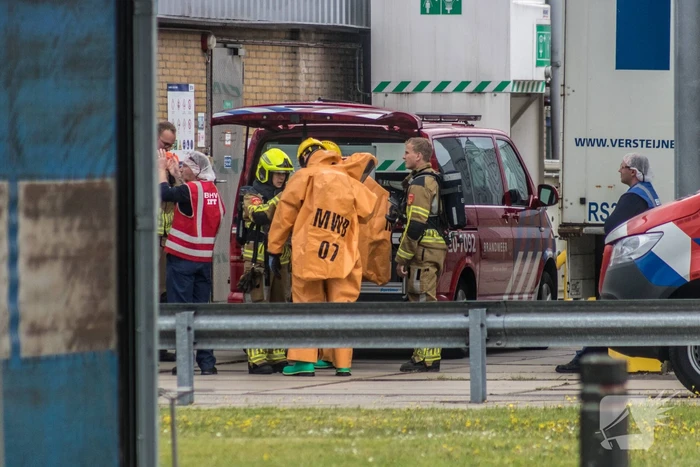 Specialistische brandweer teams ingezet voor incident met gevaarlijke stof