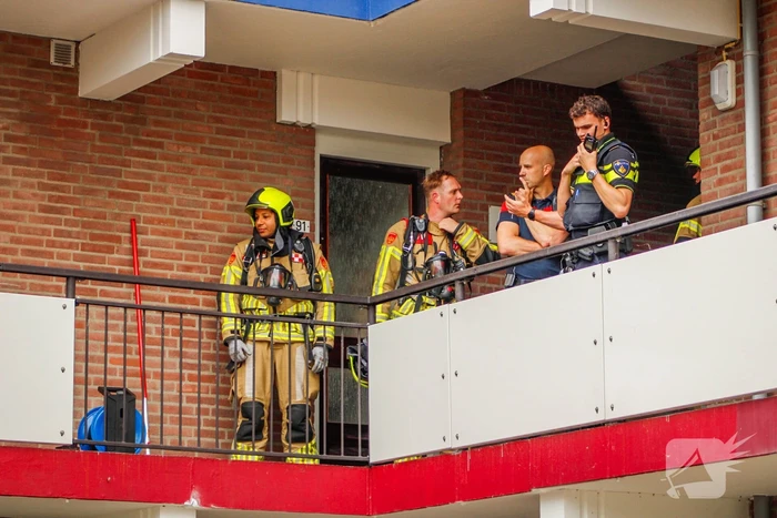 Brandweer ingezet voor pan op het vuur