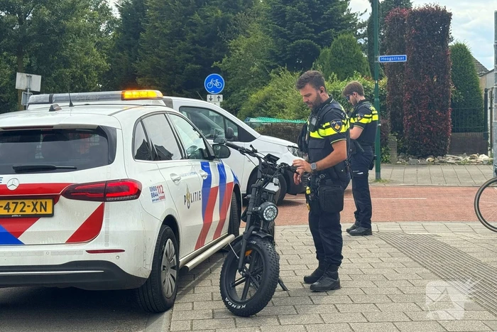 Ongeval tussen automobilist en fatbike