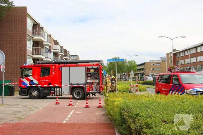 Gaslucht door onbekende oorzaak