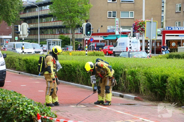Gaslucht door onbekende oorzaak