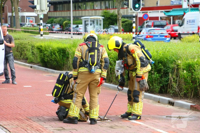 Gaslucht door onbekende oorzaak