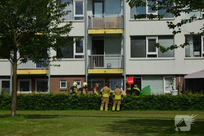 Pan rijst veroorzaakt brandweer inzet