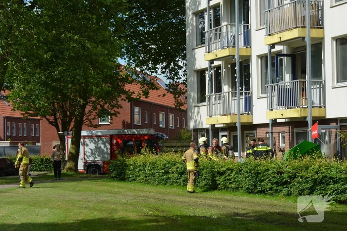 Pan rijst veroorzaakt brandweer inzet