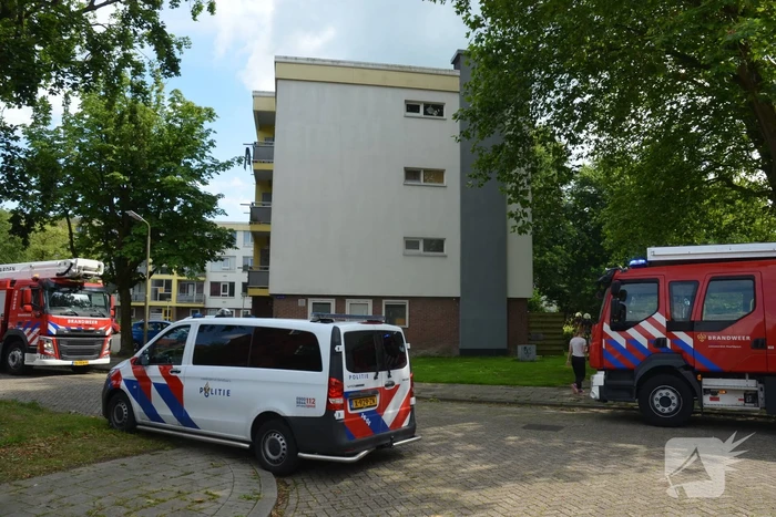 Pan rijst veroorzaakt brandweer inzet