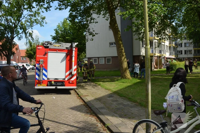 Pan rijst veroorzaakt brandweer inzet