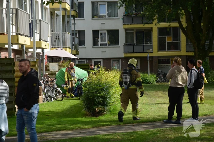 Pan rijst veroorzaakt brandweer inzet
