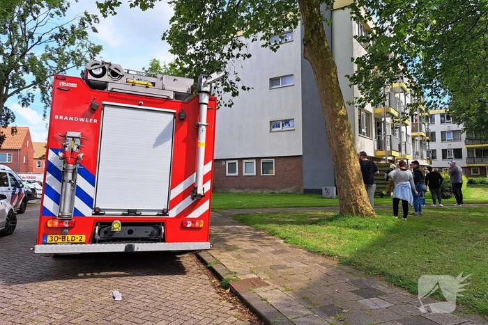 Pan rijst veroorzaakt brandweer inzet