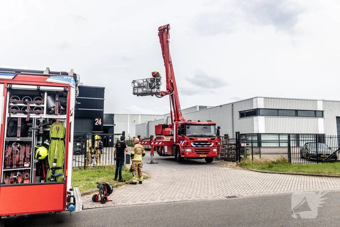 Brandweer ingezet voor brand bij metaalbedrijf