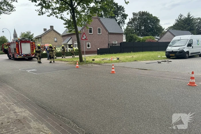 Grondmonsters boren veroorzaakt gaslek