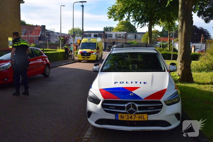 Scooterrijder gewond na verkeersongeval