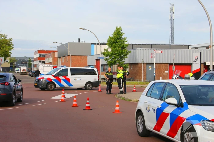 Fietser geschept door automobilist