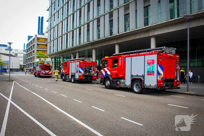 Pand ontruimd door BHV na brand