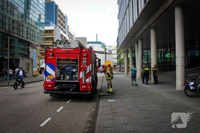 Pand ontruimd door BHV na brand