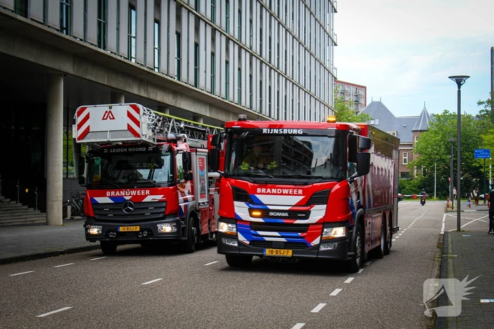 Pand ontruimd door BHV na brand