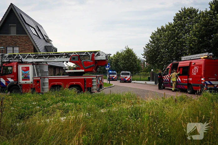 Zoektocht naar persoon te water