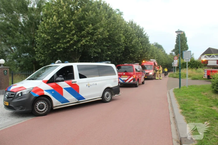 Zoektocht naar persoon te water