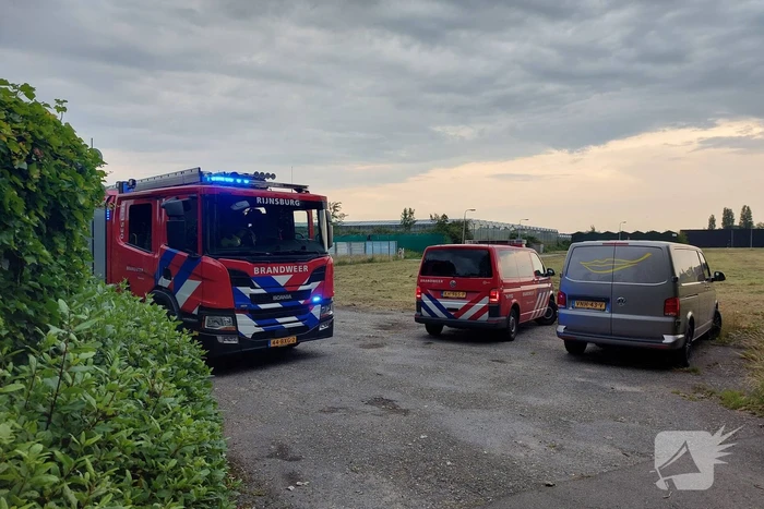 Zoektocht naar persoon te water