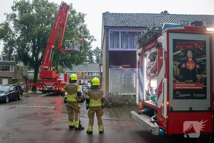 Bliksem slaat in op zonnepanelen