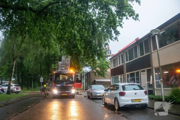 Bliksem slaat in op zonnepanelen
