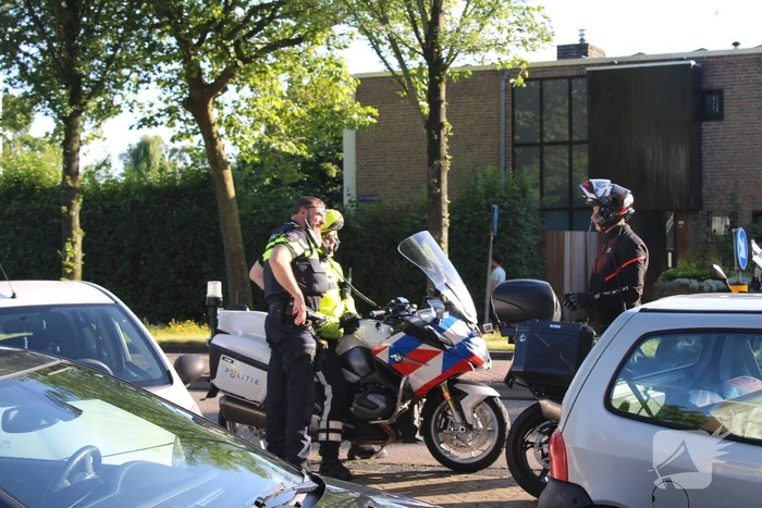 Auto's beschadigd na botsing