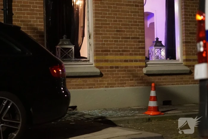 Explosie bij woning, verdachte gevlucht