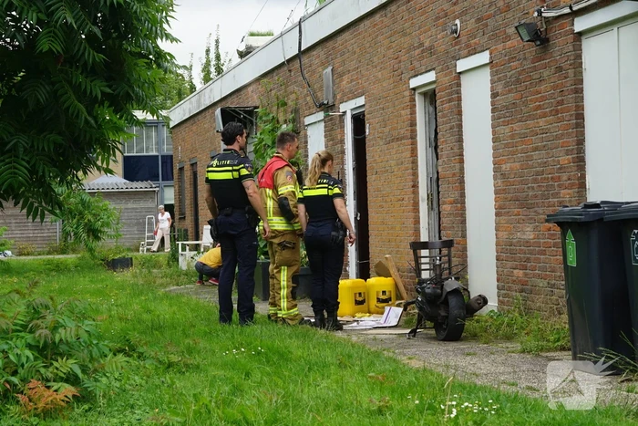 Scooter veroorzaakt erge benzine lucht