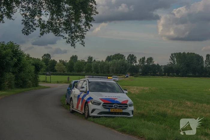 Veel rookontwikkeling bij stalbrand
