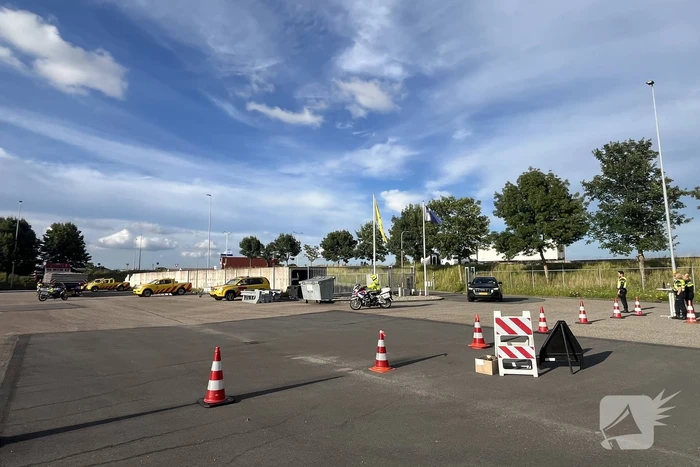 Politie haalt automobilisten van de weg wegens verkeerscontrole