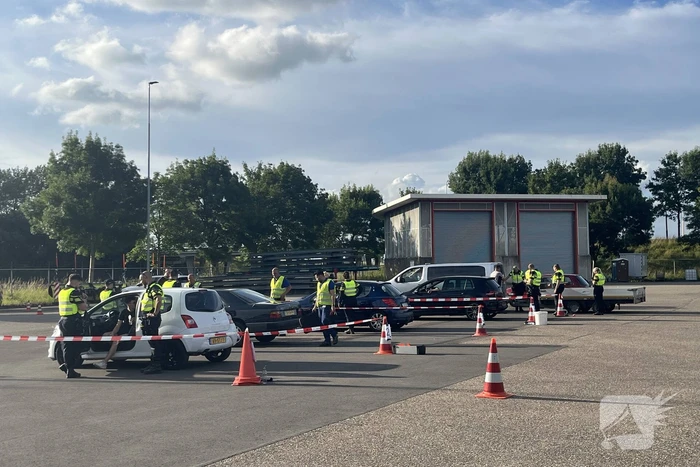 Politie haalt automobilisten van de weg wegens verkeerscontrole