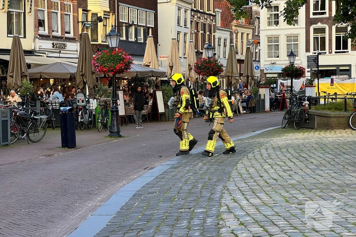 Onderzoek naar roze vloeistof