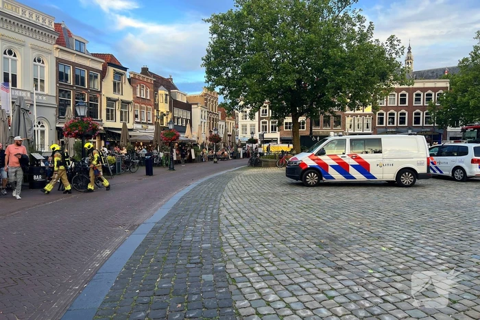 Onderzoek naar roze vloeistof