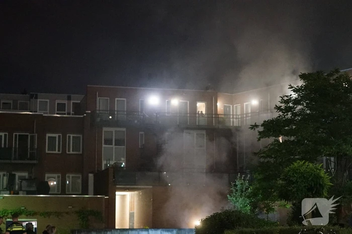 Brand in parkeergarage zorgt voor veel rookontwikkeling