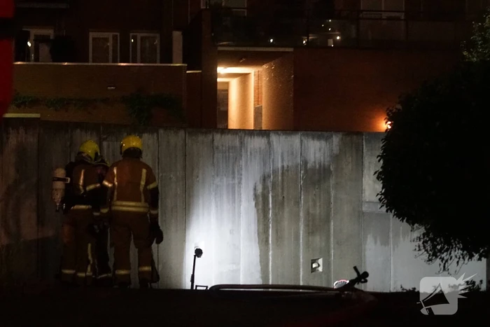 Brand in parkeergarage zorgt voor veel rookontwikkeling