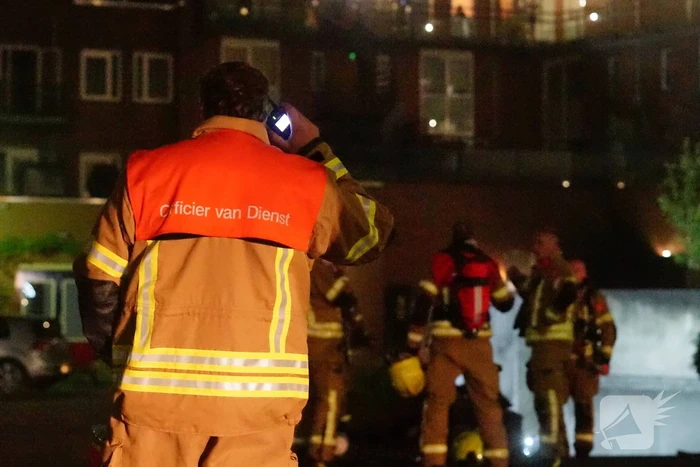 Brand in parkeergarage zorgt voor veel rookontwikkeling