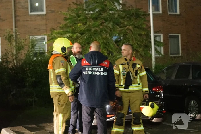 Brand in parkeergarage zorgt voor veel rookontwikkeling